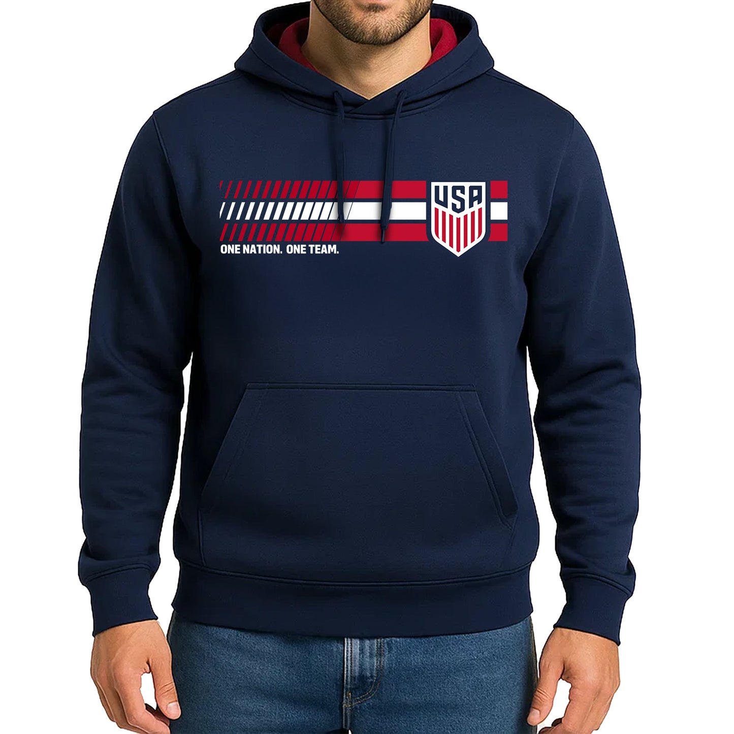 US Soccer Men's Pullover Hoodie