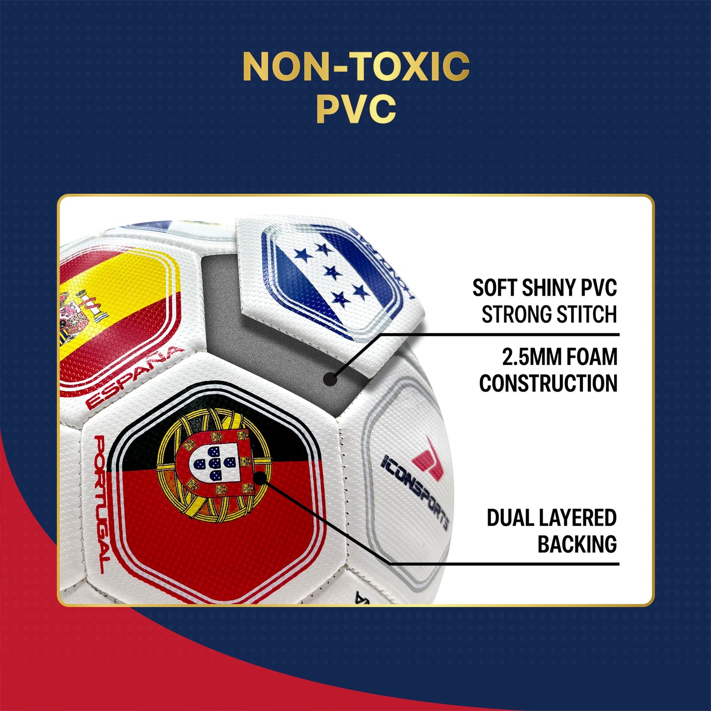Country Flag Soccer Ball