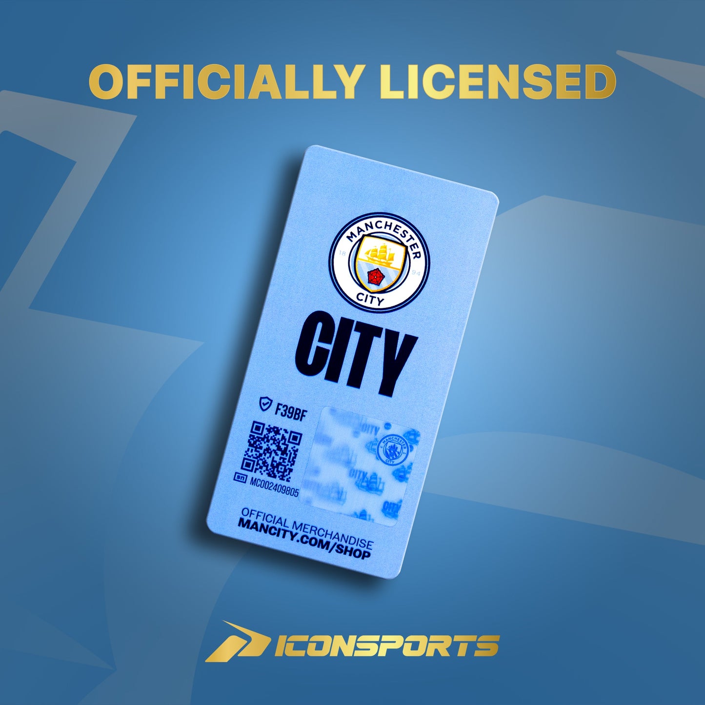 Manchester City FC Pullover Hoodie - MC41PH