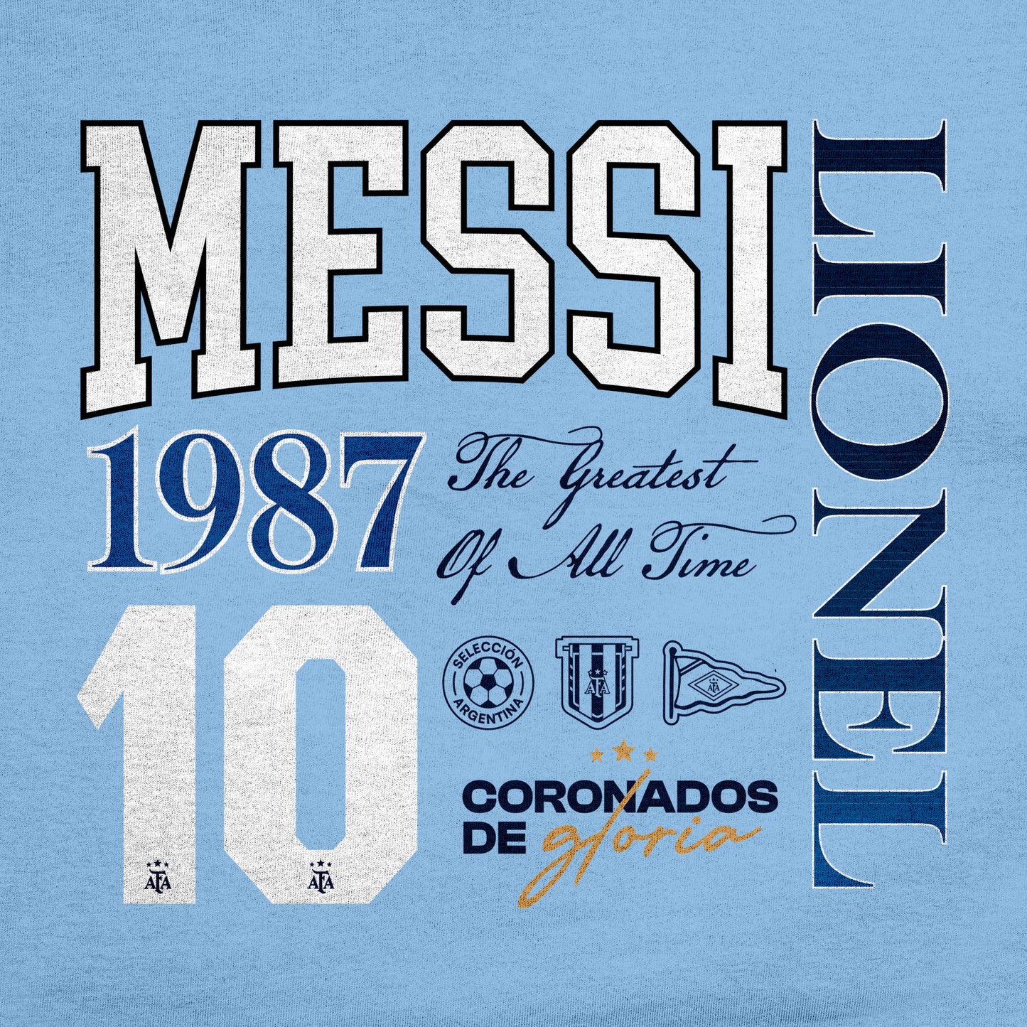 Argentina Lionel Messi Crew Neck - AFA118PH-2