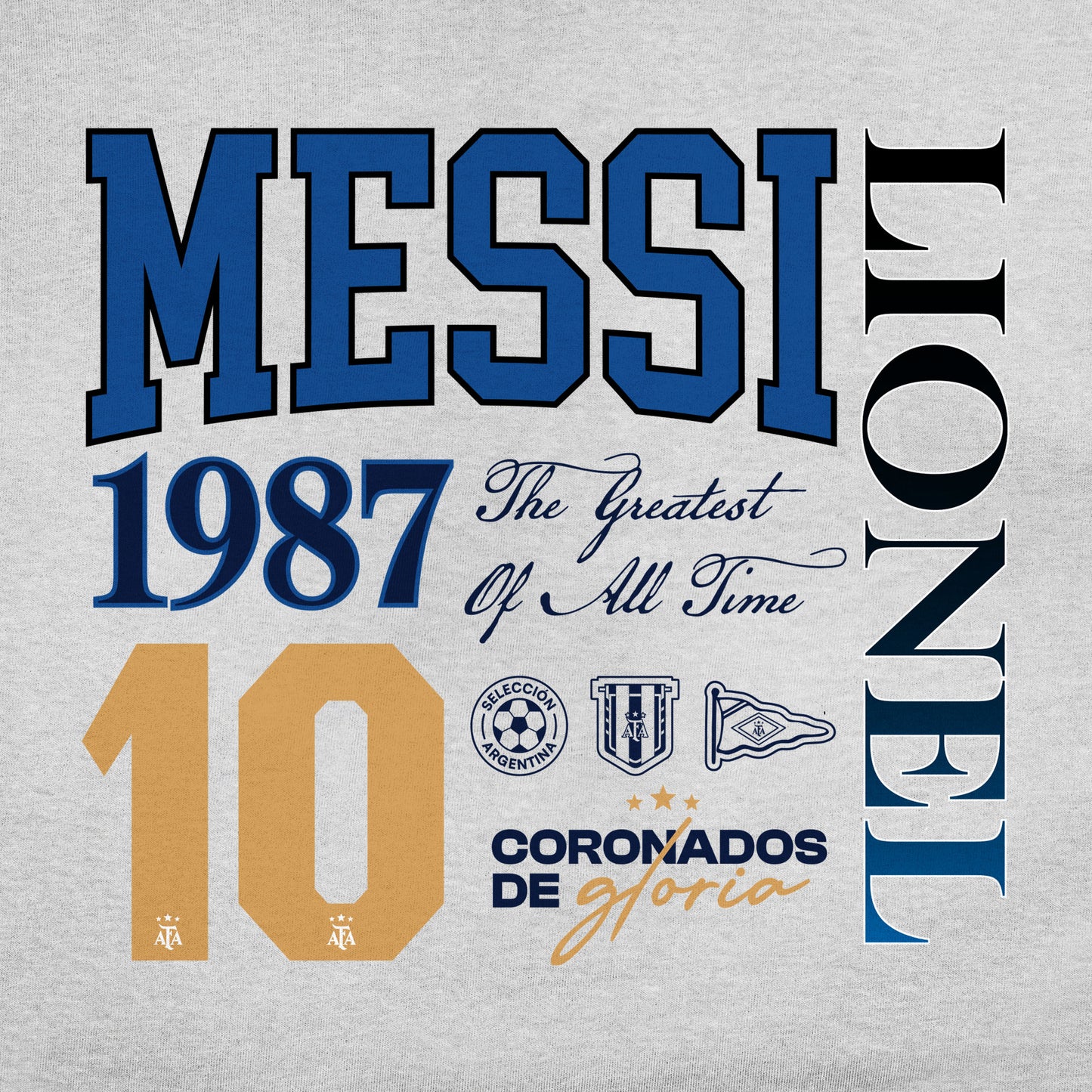Argentina Lionel Messi Crew Neck - AFA118PH-2