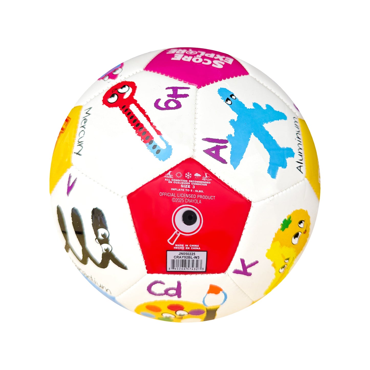 Crayola Soccer Ball CRAY92BL - Element Explorer