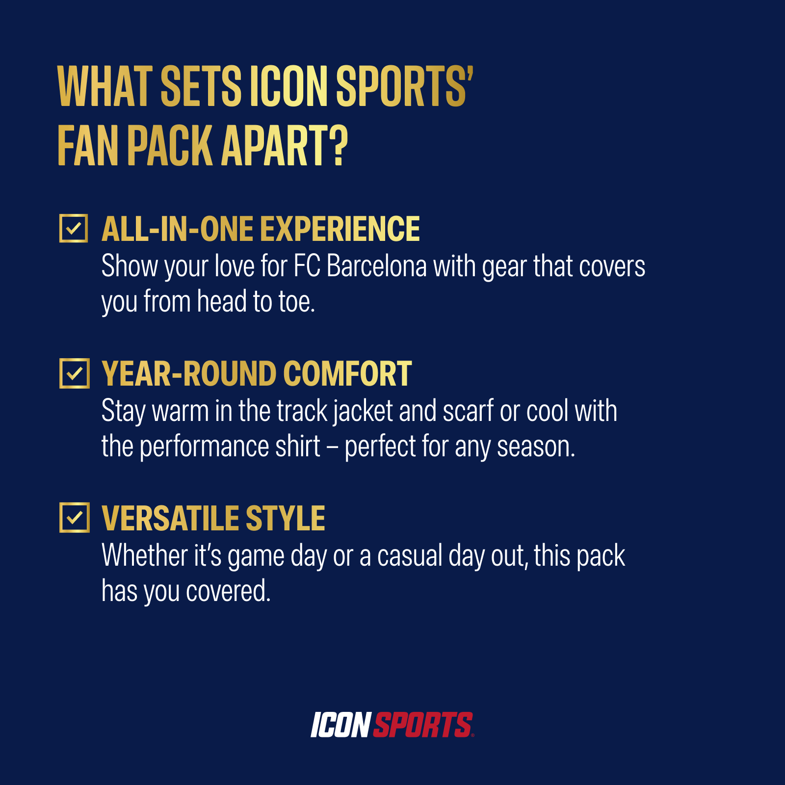 FC Barcelona Ultimate Fan Pack