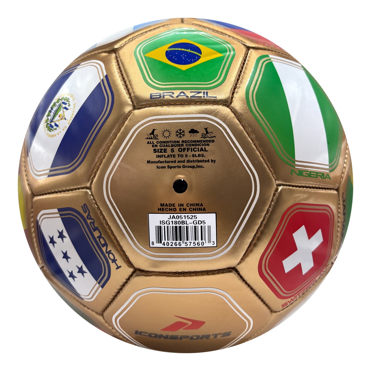 Country Flag Soccer Ball