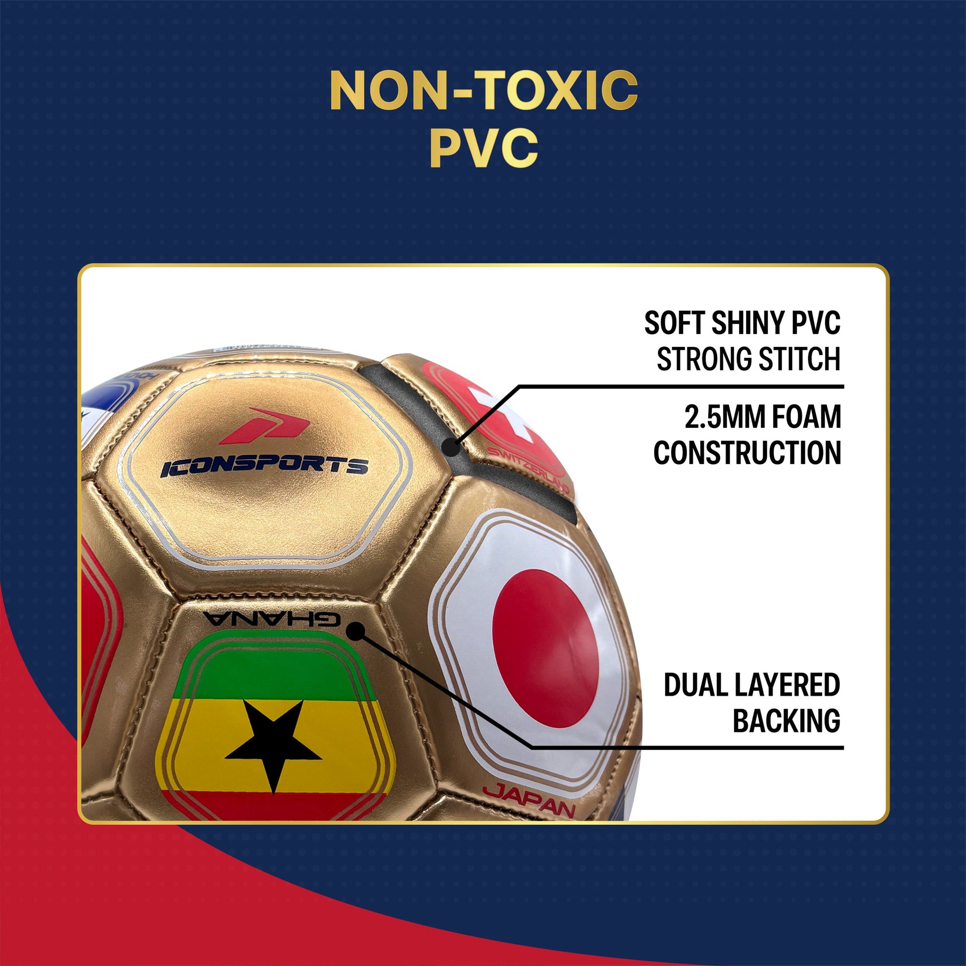 Country Flag Soccer Ball