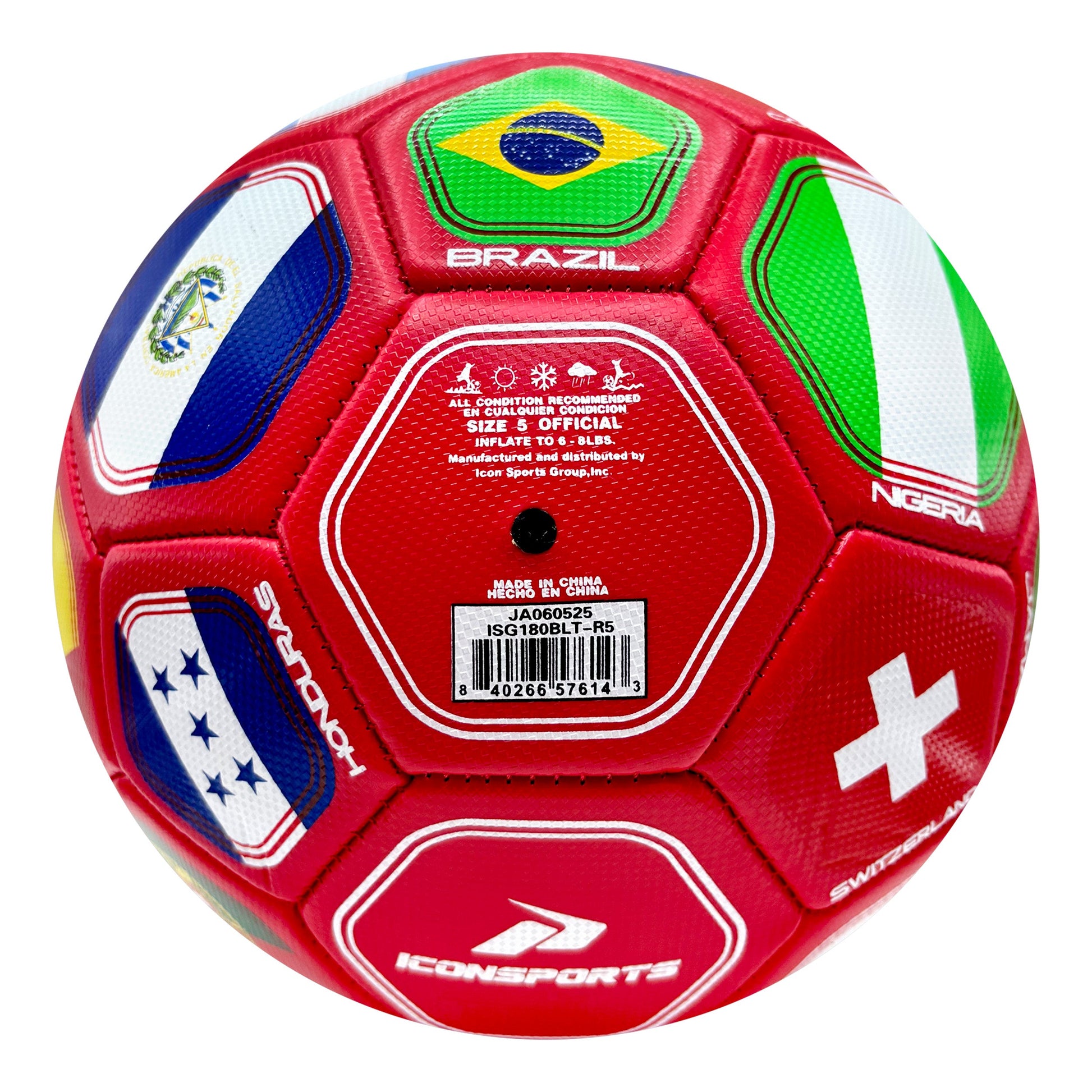 Country Flag Soccer Ball