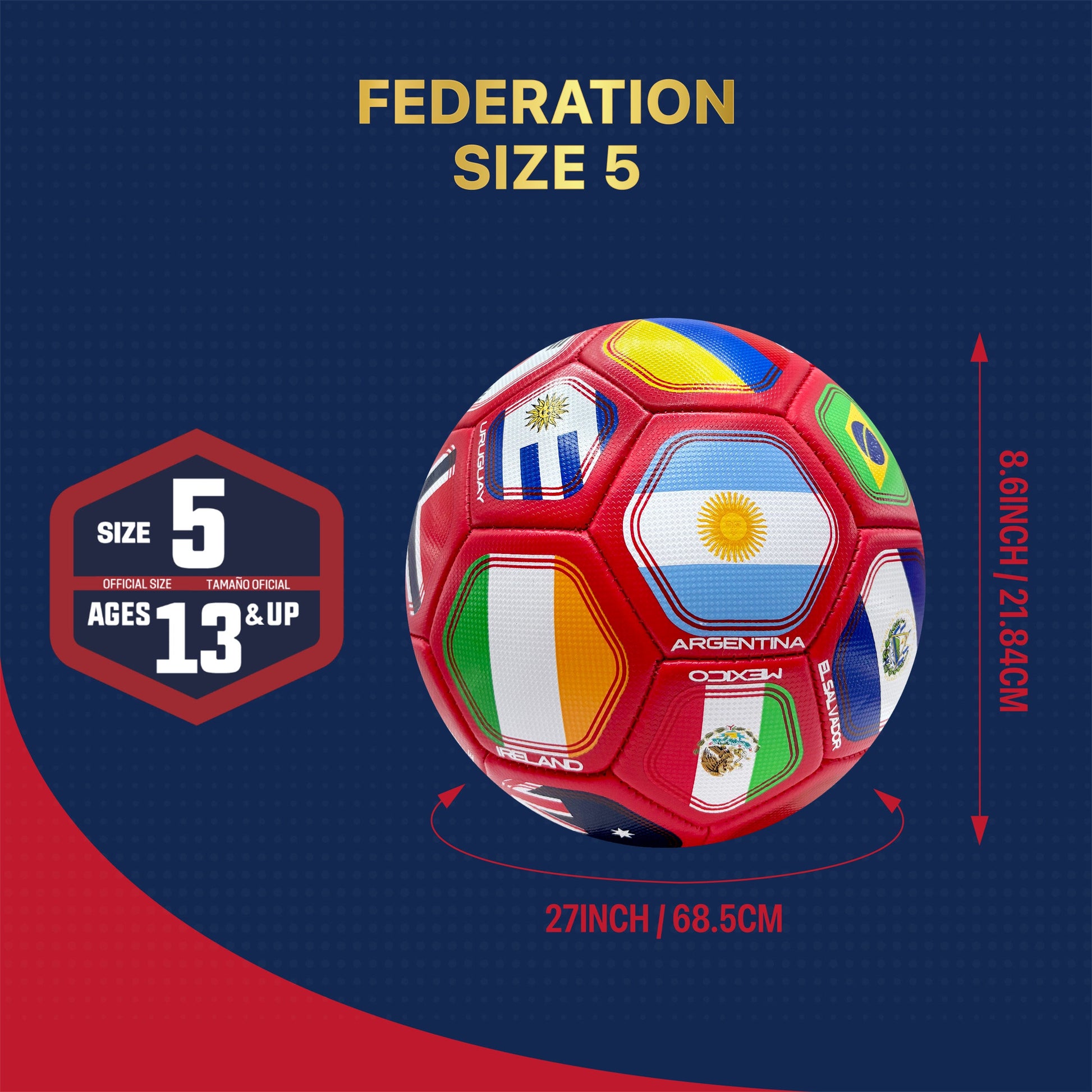 Country Flag Soccer Ball