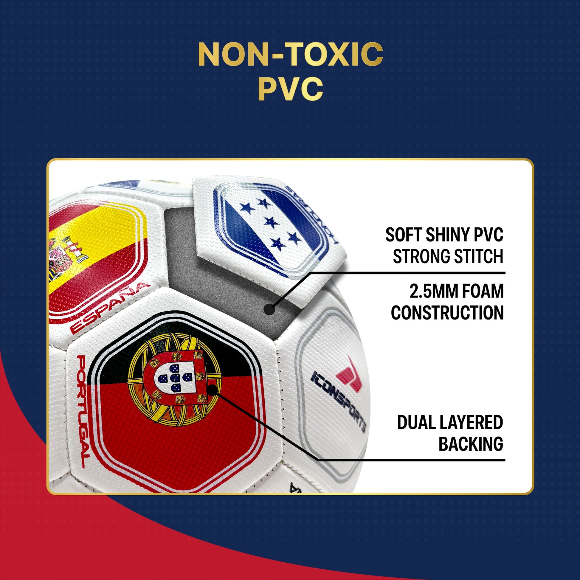 Country Flag Soccer Ball