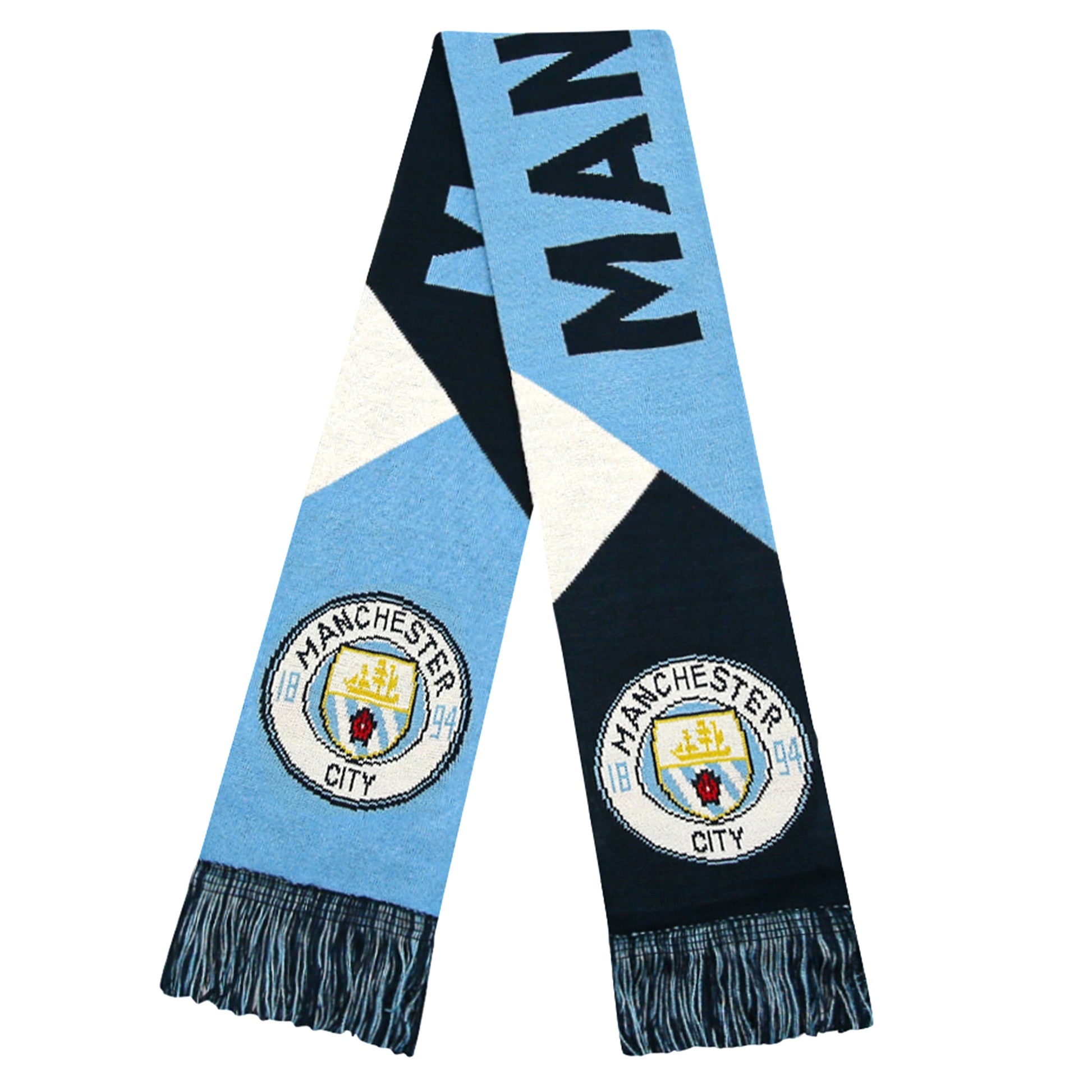 Manchester City FC Scarf - Light Blue