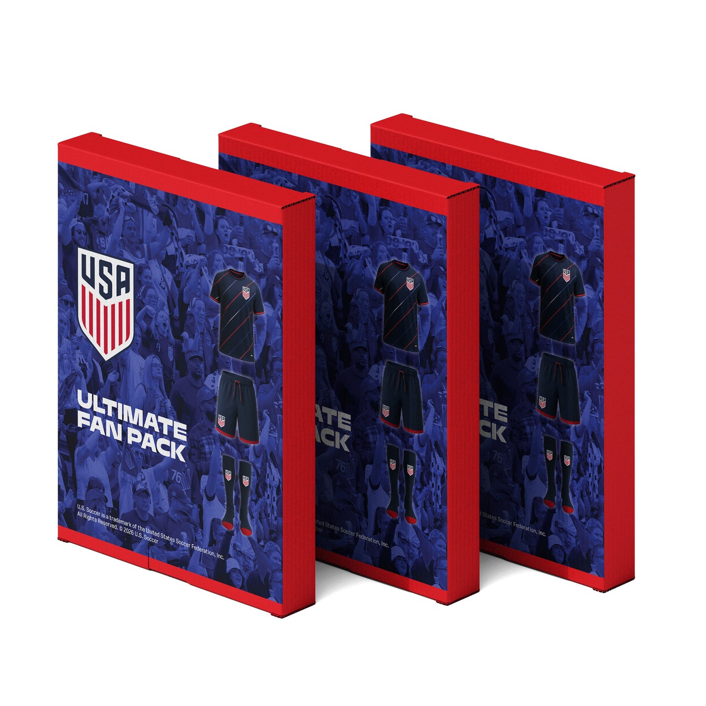 US Soccer Youth Ultimate Fan Pack - Navy