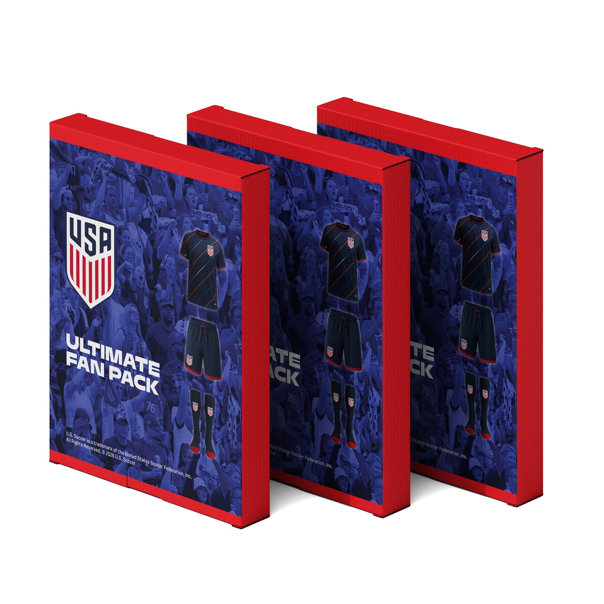 US Soccer Youth Ultimate Fan Pack - Navy
