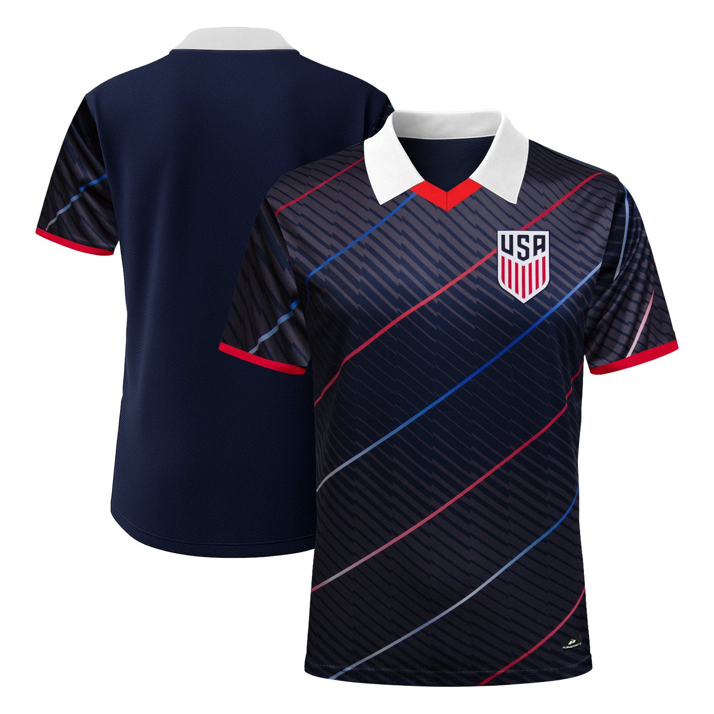 USA Soccer Game Day Shirt - Navy & White image 3