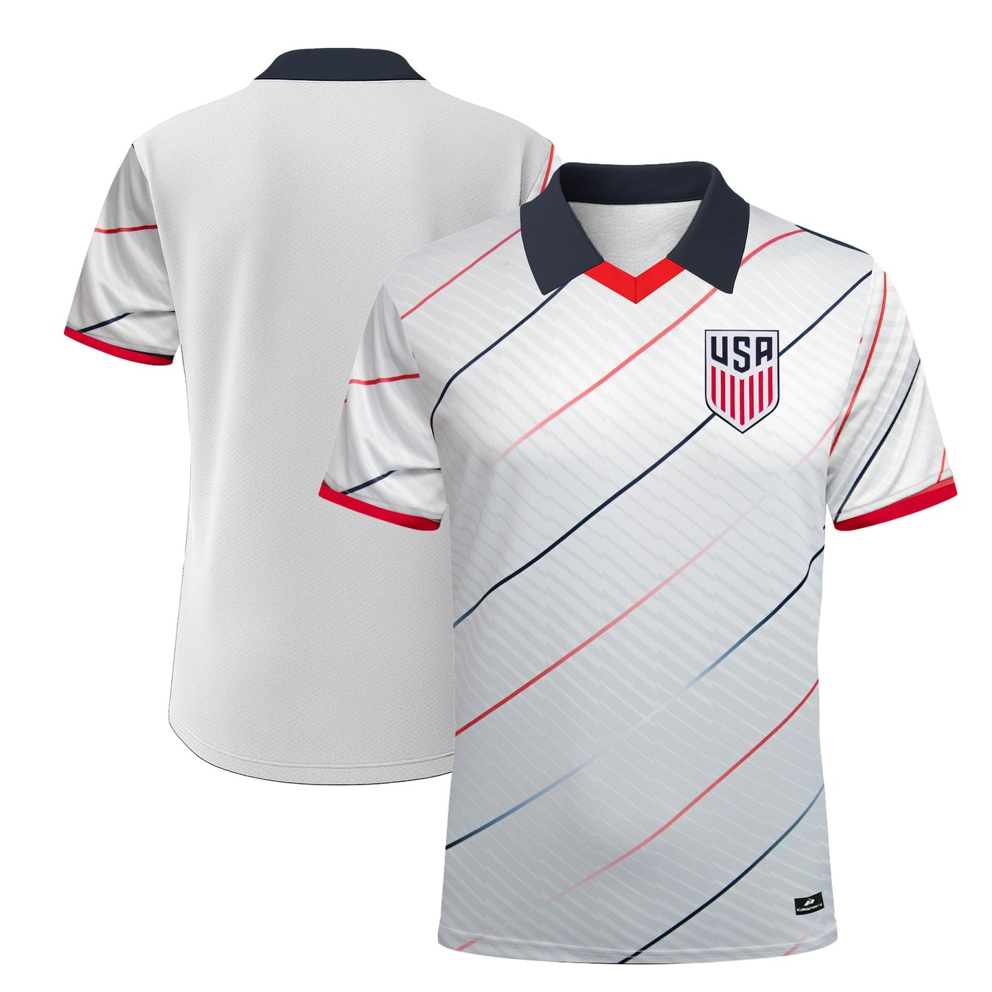 USA Soccer Game Day Shirt - Navy & White image 8