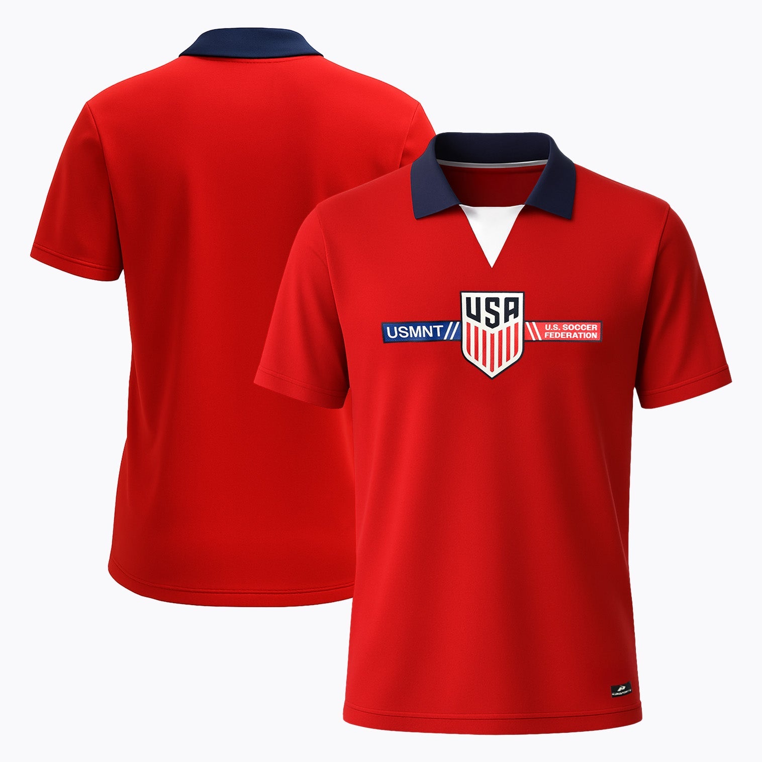 USA Soccer Game Day Shirt - Navy & Red image 8